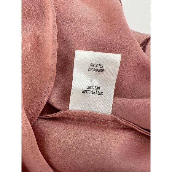 HAUTE HIPPIE Top Women’s Size Small No Regrets Cami Silk Pink Blouse Studded - Picture 9 of 9